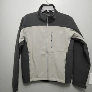 The north face men's jacket size S gray